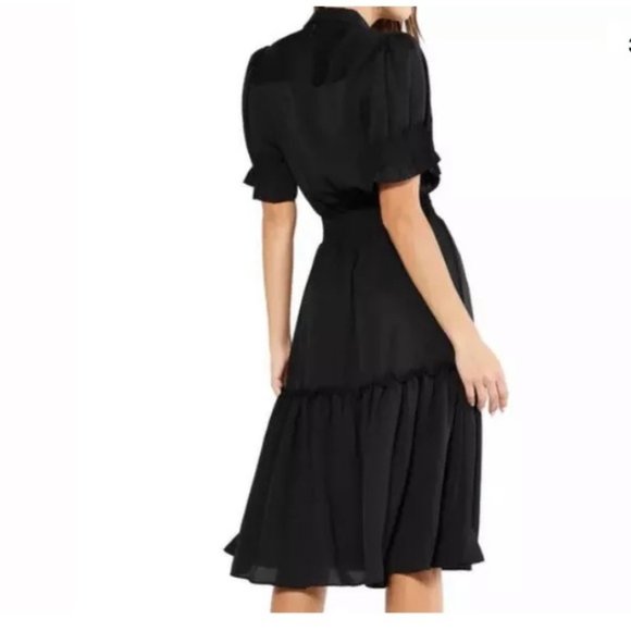 MISA Los Angeles Uma Dress in Black - Picture 2 of 4